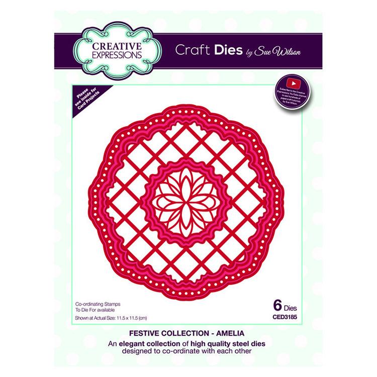 Collection festive Matrice de découpe Amelia