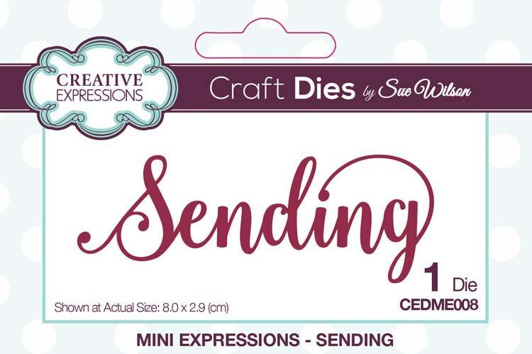 Mini Expressions Collection Matrice de découpe « Sending »