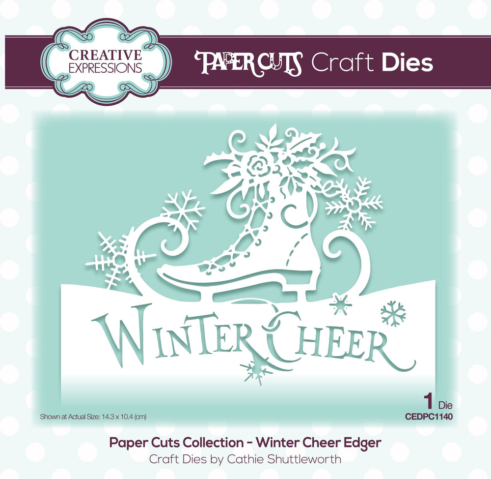 Matrices de coupe décoratives La joie d'hiver (Paper Cuts Edger Winter Cheer)