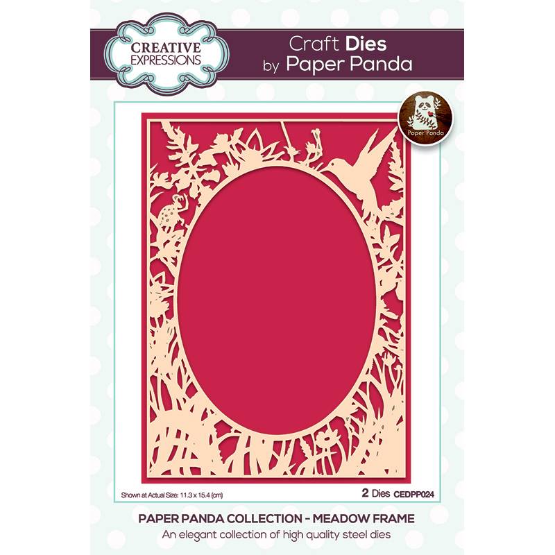 Matrice de découpe Cadre Pré Papillon - Paper Panda