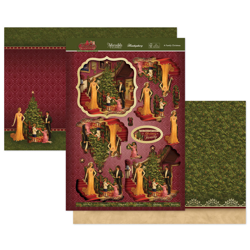 A Family Christmas Luxury Topper Set — Ecstasy Crafts