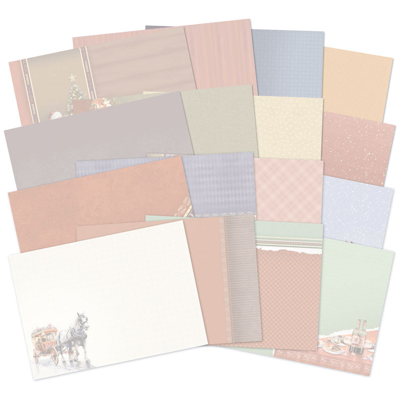 Cartes d'insertion de luxe Chaleur hivernale