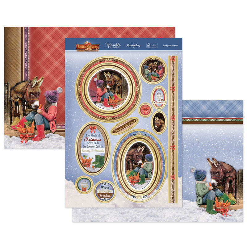 Amis de la ferme – Kit décoratif de luxe