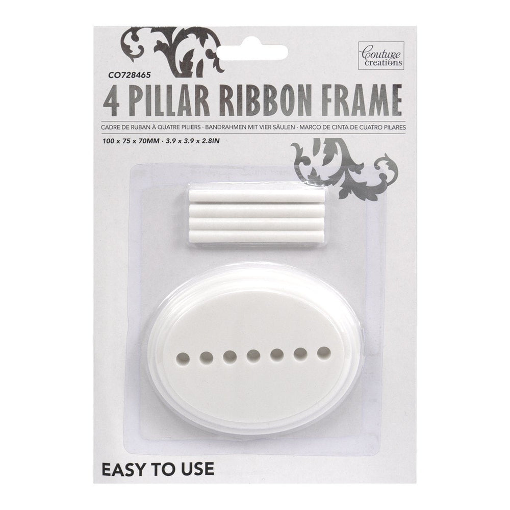 Cadre à ruban 4 piliers
