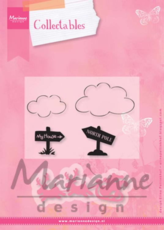Marianne Design: Collectables Dies & Stamp Set - Eline's Santa — Ecstasy Crafts