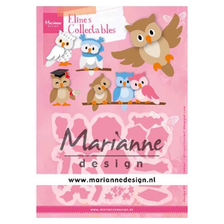Marianne Design Collectables Eline's Owl — Ecstasy Crafts