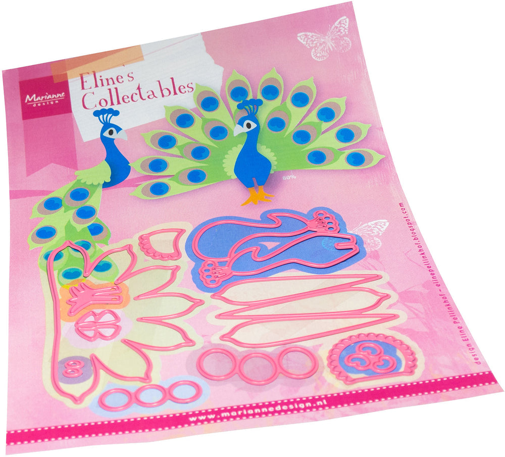 Marianne Design Collectables Die - Paon d'Eline