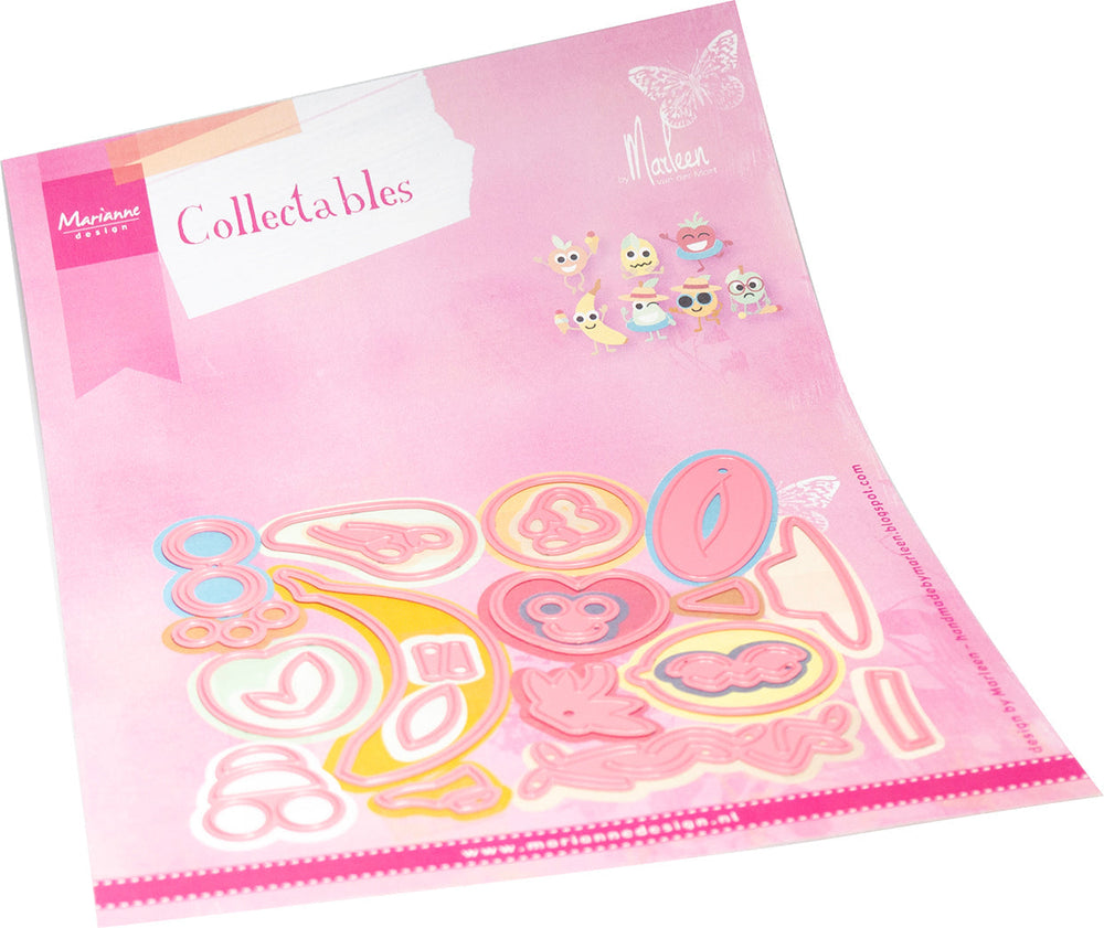 Marianne Design Collectables Die - Fruits Joyeux Par Marleen
