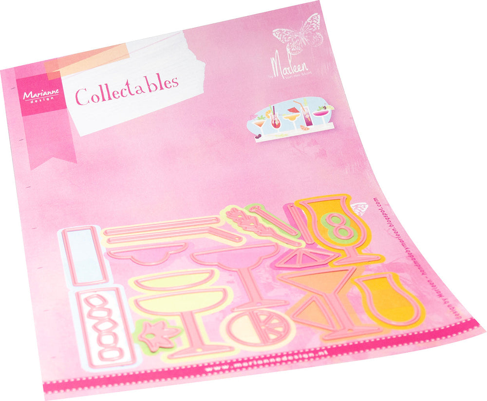 Marianne Design Collectables Die - Cocktails & Mocktails par Marleen
