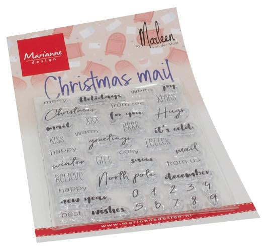 Christmas Mail By Marleen Clear Stamps — Ecstasy Crafts
