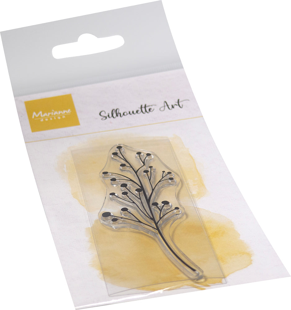 Marianne Design Tampon Transparent - Silhouette Art Houx