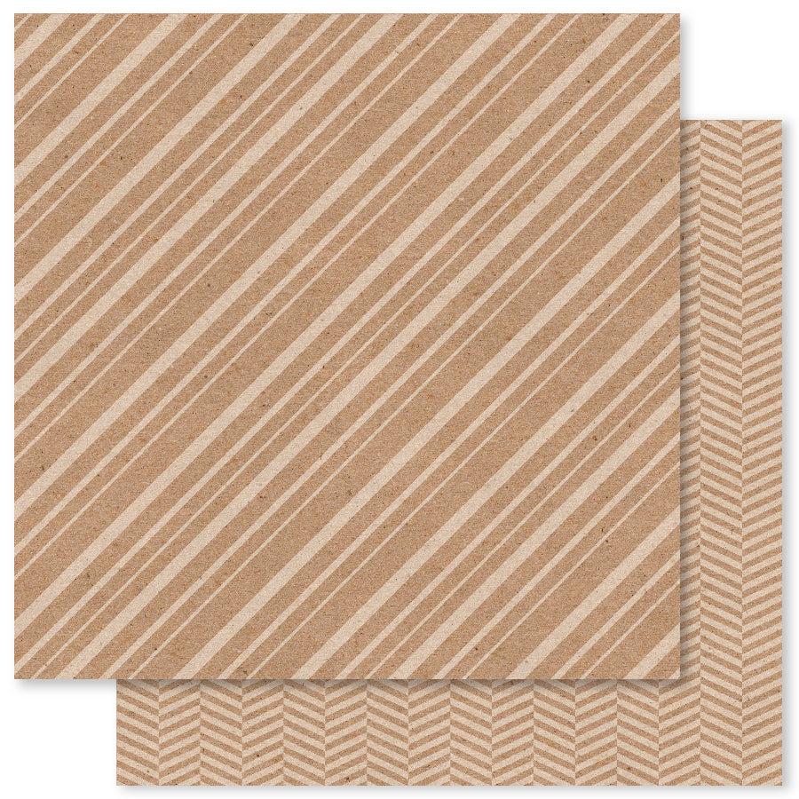 Charlie's Kraft Patterns D 12x12 Paper (12pc Bulk Pack) 33162 — Ecstasy Crafts