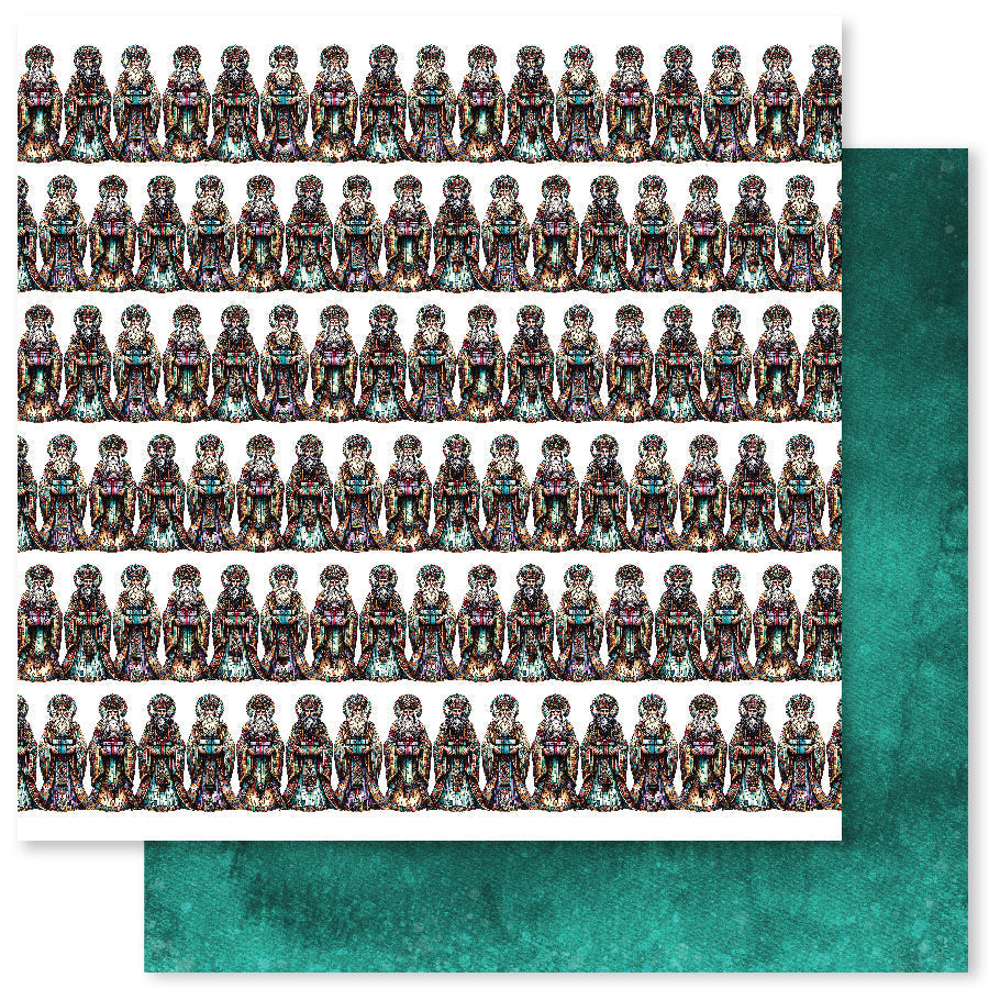 Christmas Cheer D 12x12 Paper (12pc Bulk Pack) 32550 — Ecstasy Crafts