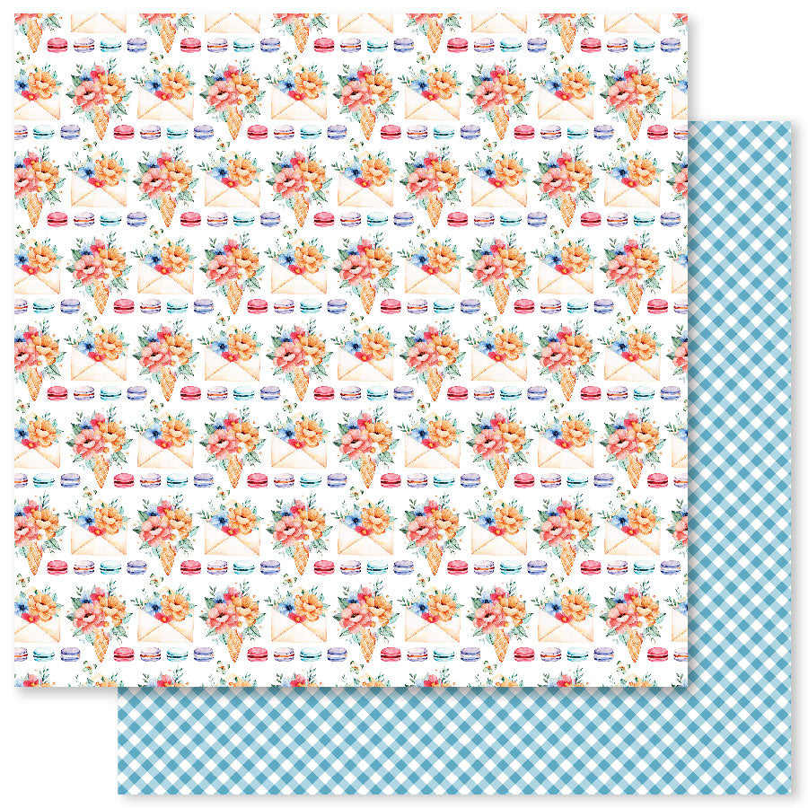 Coffee In Paris F 12x12 Paper (12pc Bulk Pack) 32322 — Ecstasy Crafts