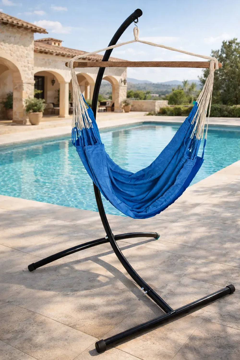 Colombian Hammock Chair with Universal Chair Stand