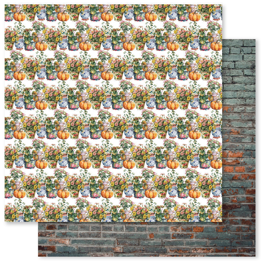 Cozy Fall E 12x12 Paper (12pc Bulk Pack) 32694 — Ecstasy Crafts