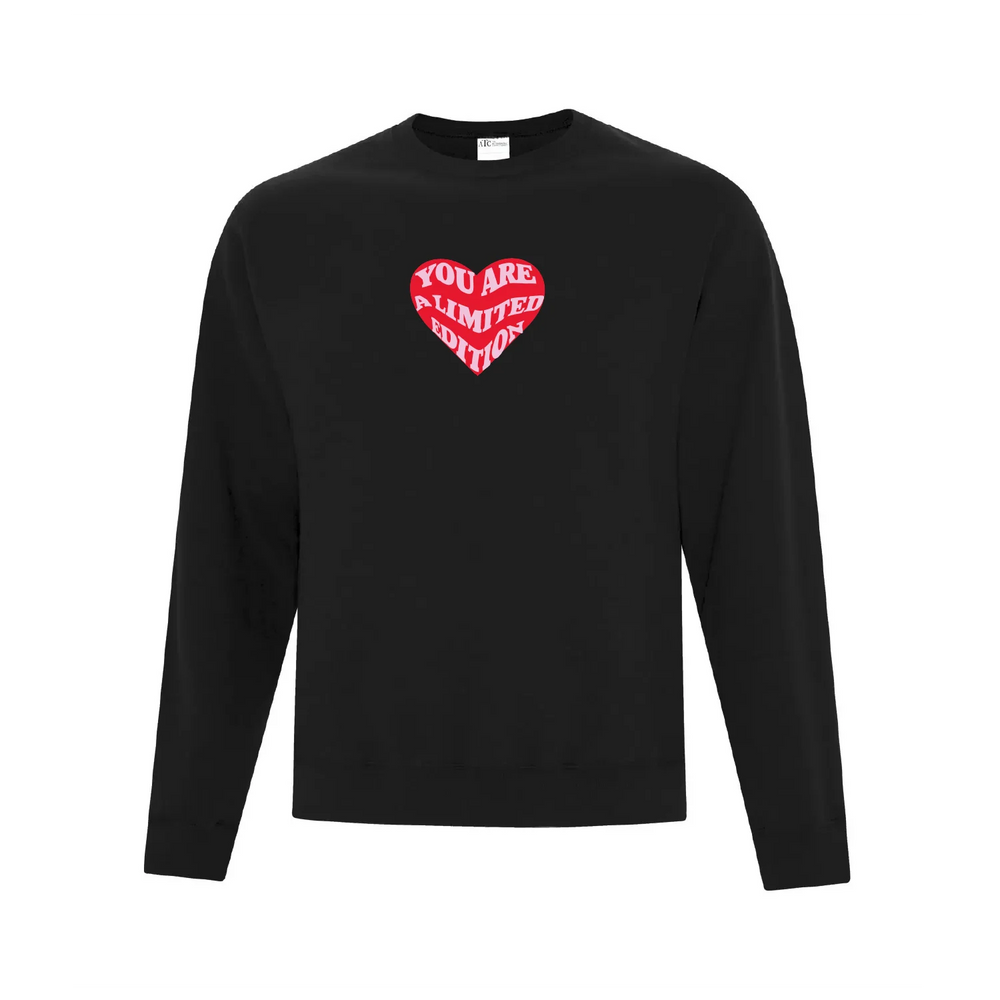Embroidered "Limited Edition" Crewneck