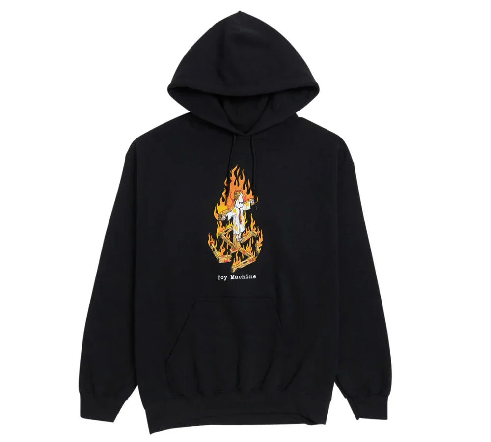 Toy Machine x Ed Templeton 'Charred Cross' Hoodie - Black