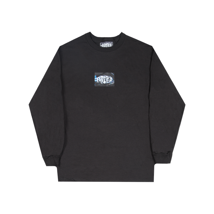 Frosted Skateboards 'Static Logo' L/S Tee - Black