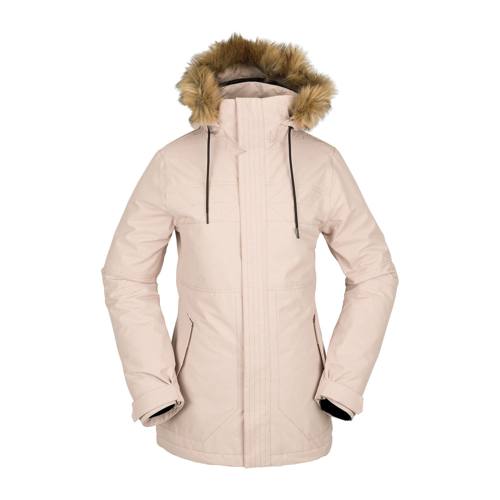 Veste isolée 'Fawn' de Volcom - Sable (pour femmes)