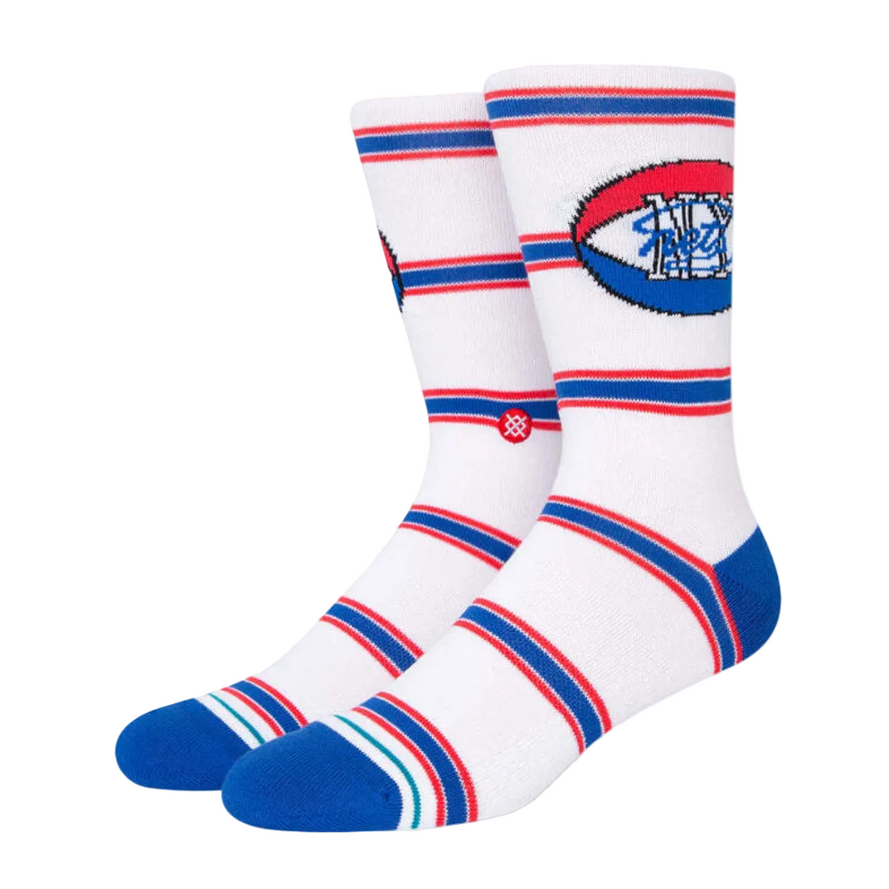Chaussettes Stance x NBA 'Brooklyn Nets Classics' - Blanc/Bleu