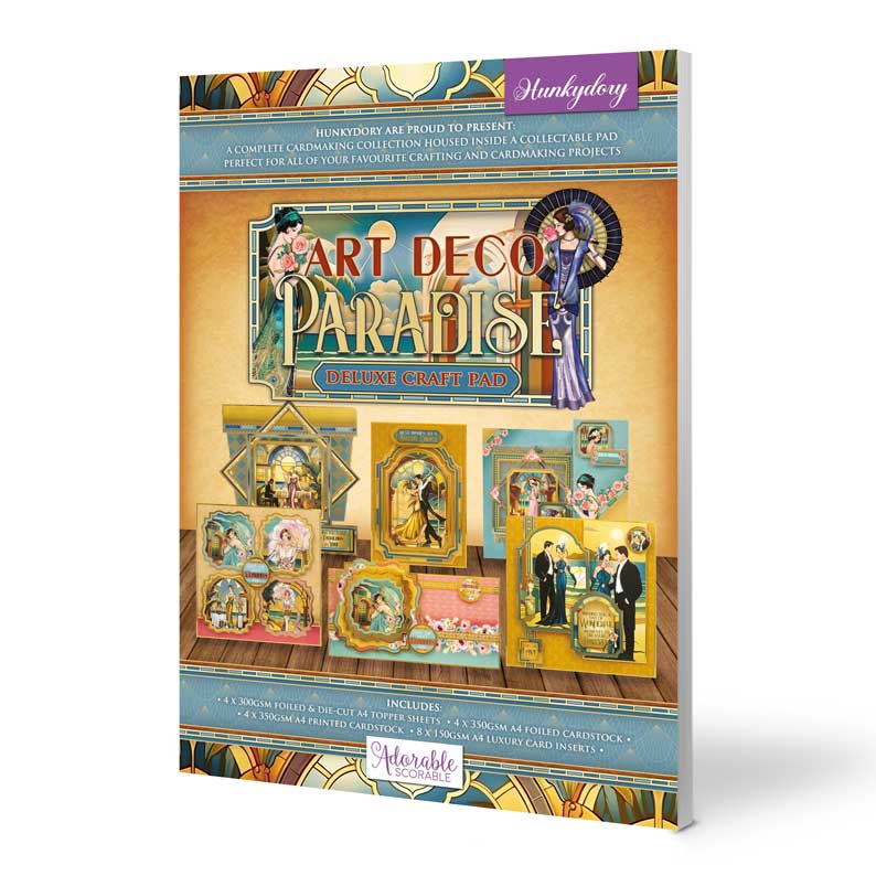 Blocs de papier créatif de luxe - Le Paradis Art Déco