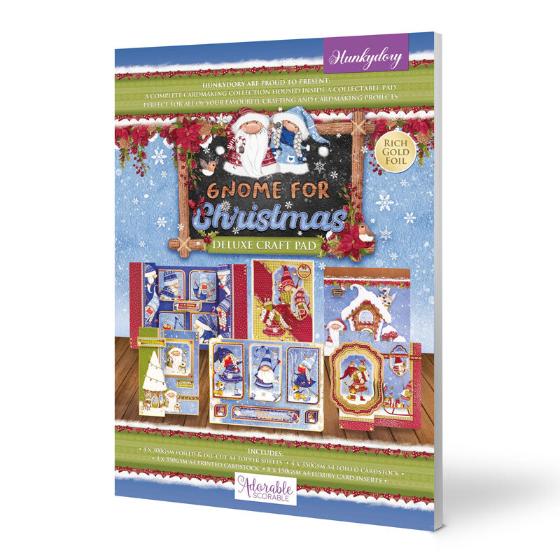Blocs de papier créatifs de luxe - Le gnome de Noël