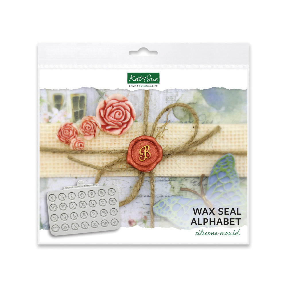 Wax Seal Alphabet Silicone Mould — Ecstasy Crafts