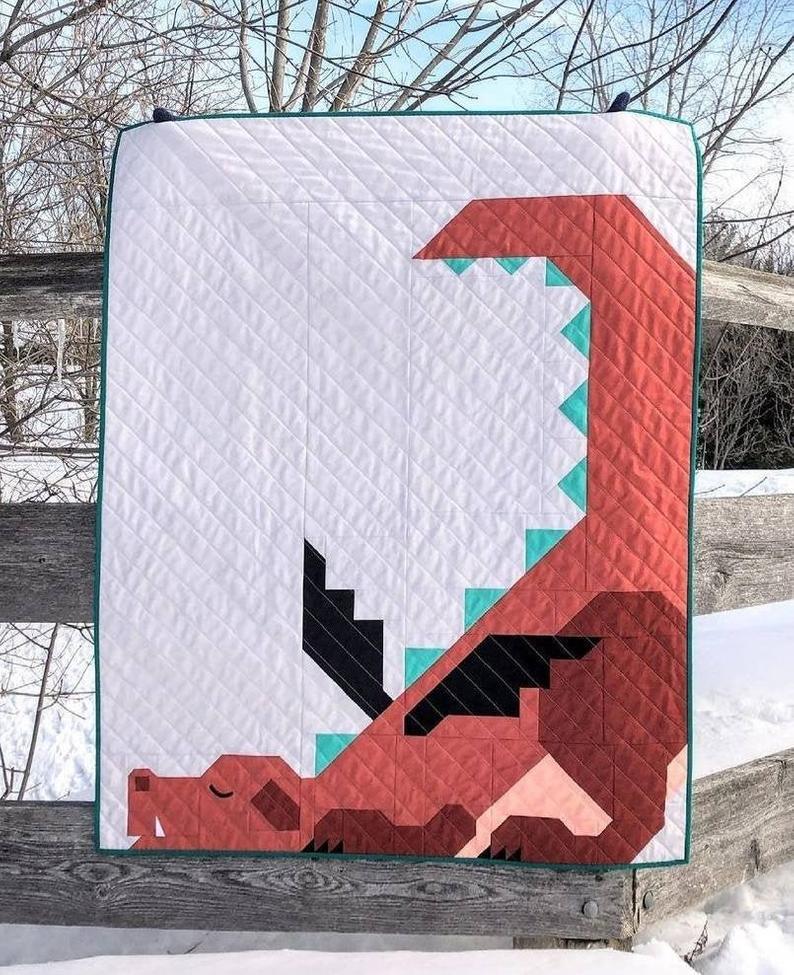 Apples & Beavers Dragon Dreams Quilt Pattern ABP-102 — Cottage Quilting Ltd.