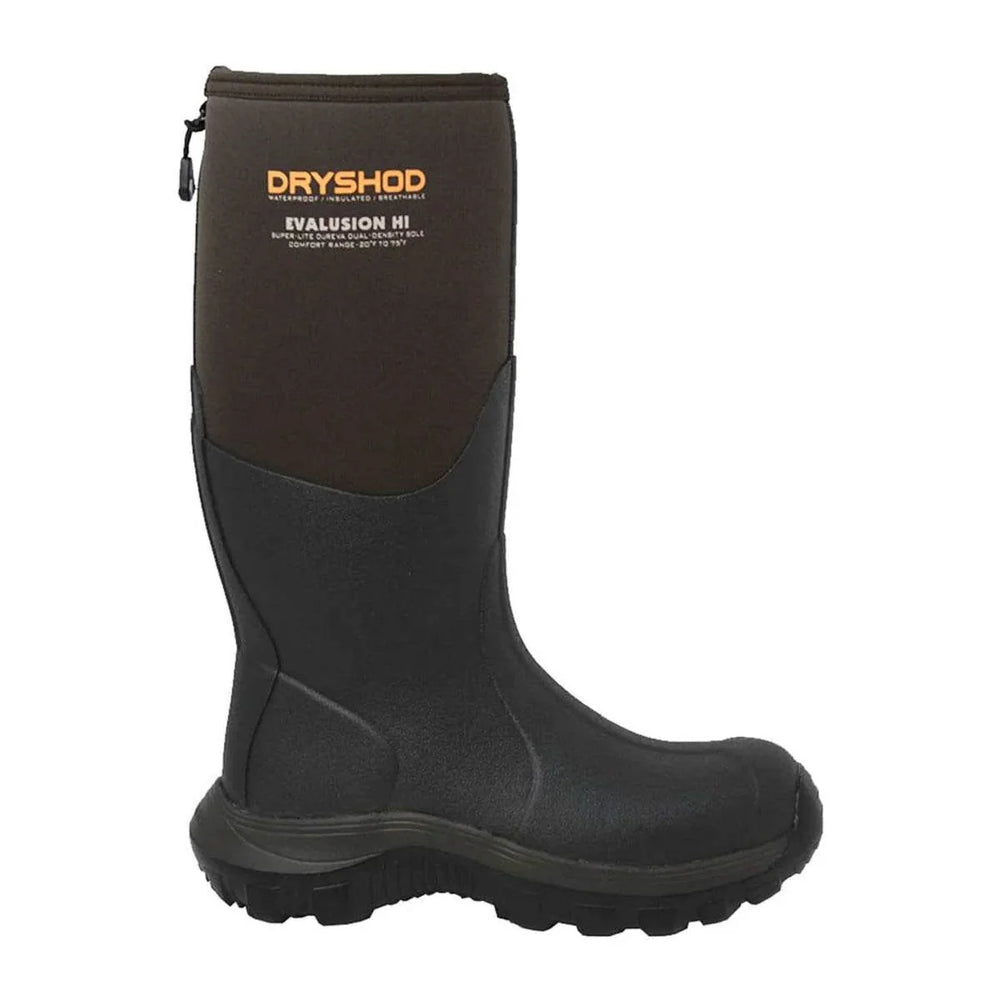 Dryshod Hommes Evalusion Haut Brun