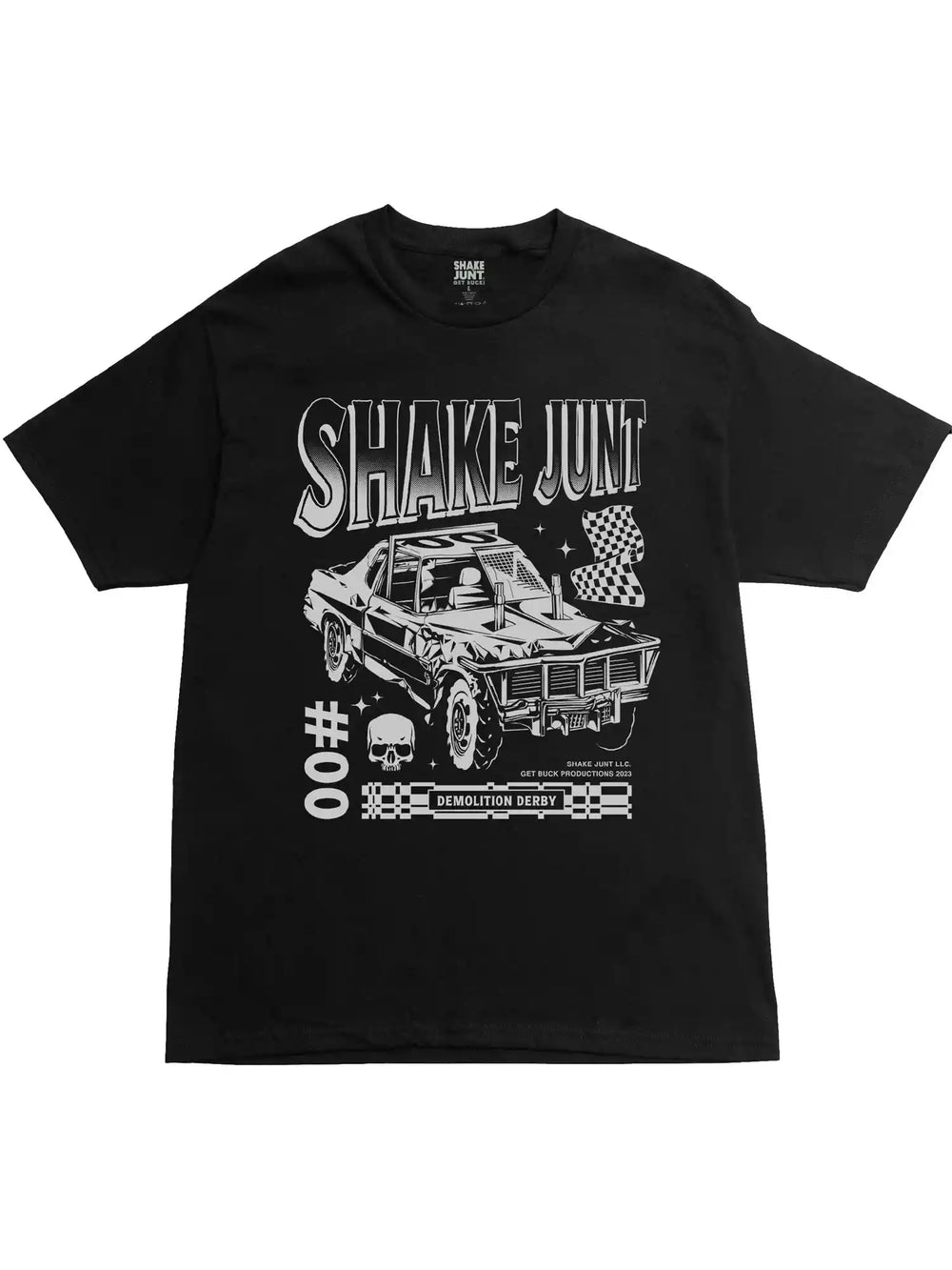 T-shirt Shake Junt 'Junk Demolition' - Noir