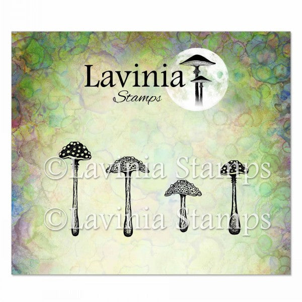 Lavinia Stamps - Purple Cap Mushrooms Stamp — Ecstasy Crafts