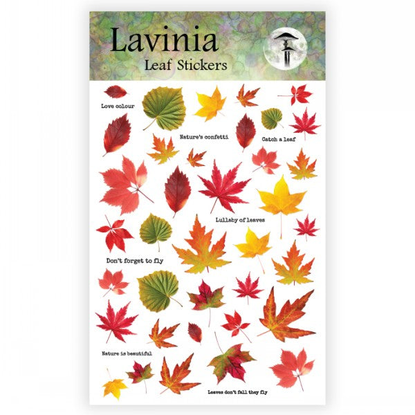 Lavinia Stamps - Leaf Stickers — Ecstasy Crafts
