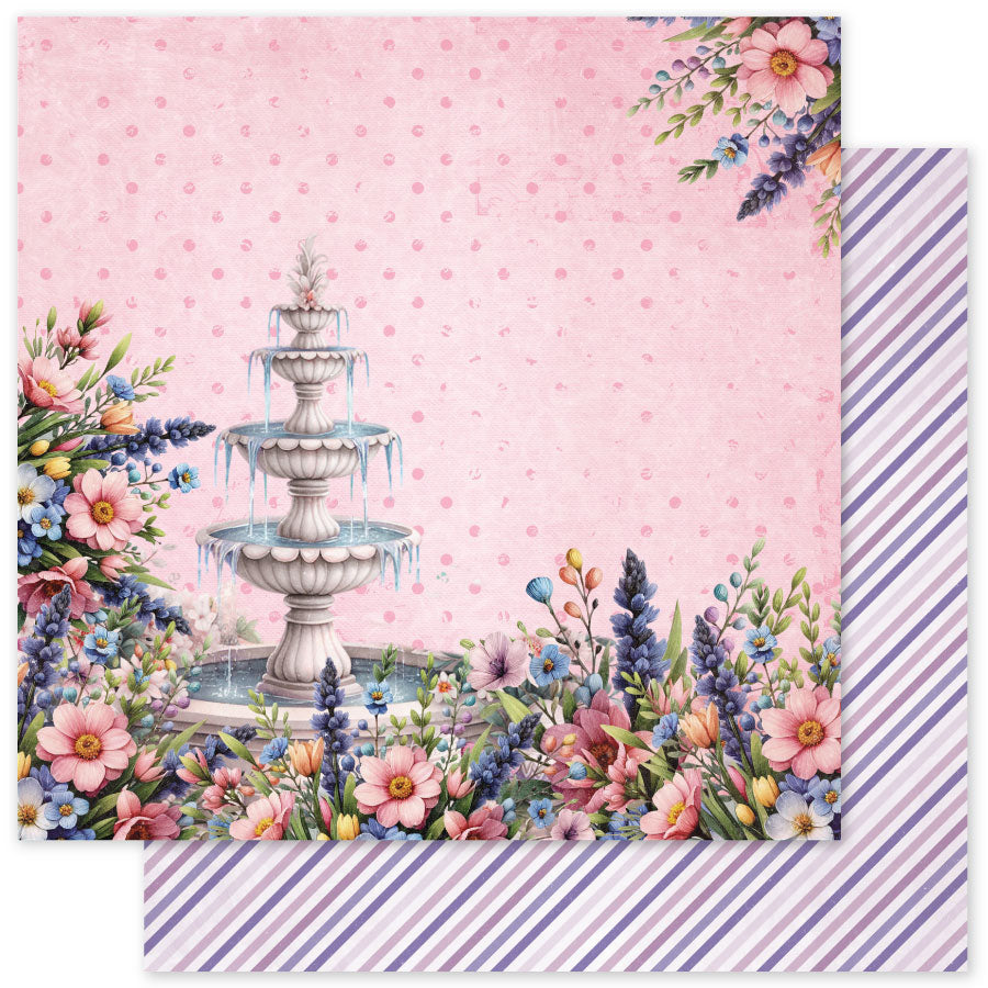 Easter Time Basics C 12 x 12 Paper (12 pc Bulk Pack) 34098 — Ecstasy Crafts