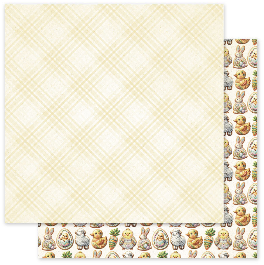 Easter Time Patterns B 12 x 12 Paper (12 pc Bulk Pack) 34143 — Ecstasy Crafts