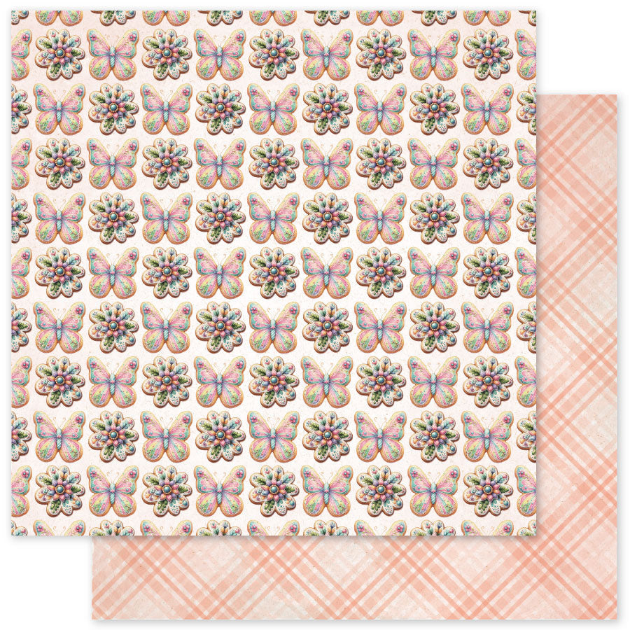 Easter Time Patterns E 12 x 12 Paper (12 pc Bulk Pack) 34152 — Ecstasy Crafts