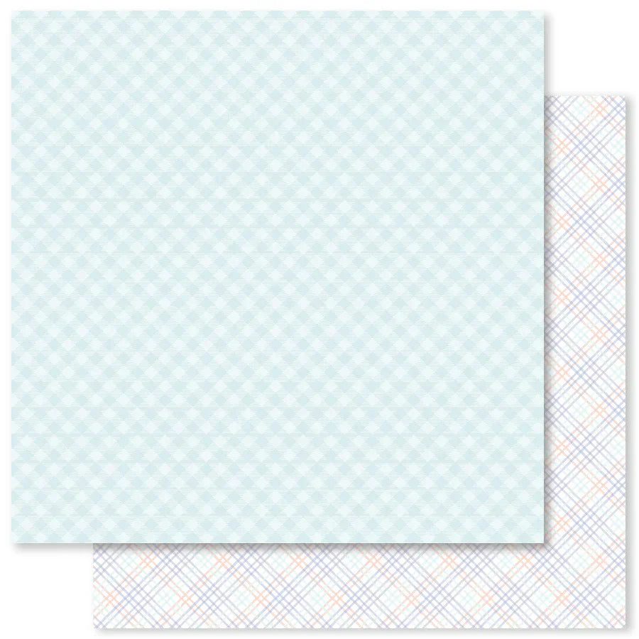 Papiers à Carreaux Temps de Pâques B 12x12 (Paquet en Gros de 12) 31815