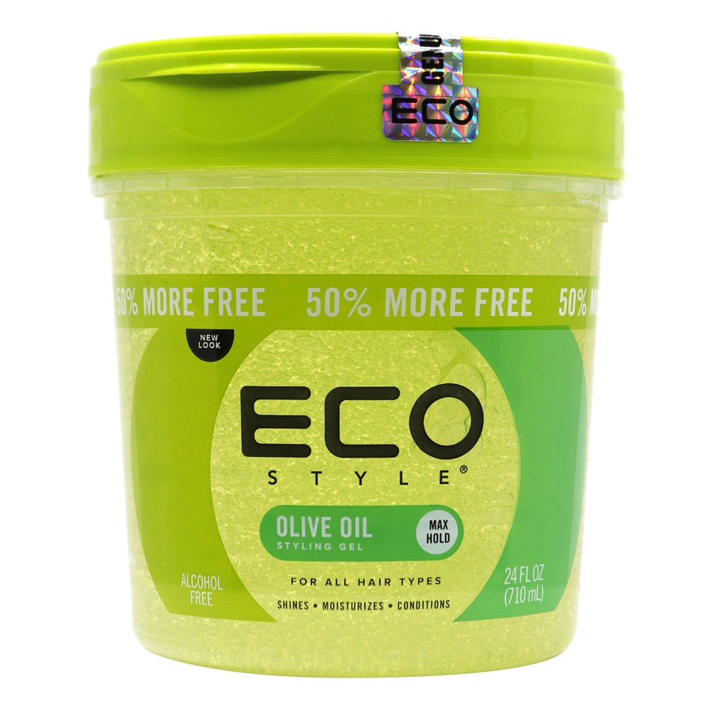 ECO STYLE OLIVE OIL STYLING GEL 50% MORE - MAX HOLD 24OZ