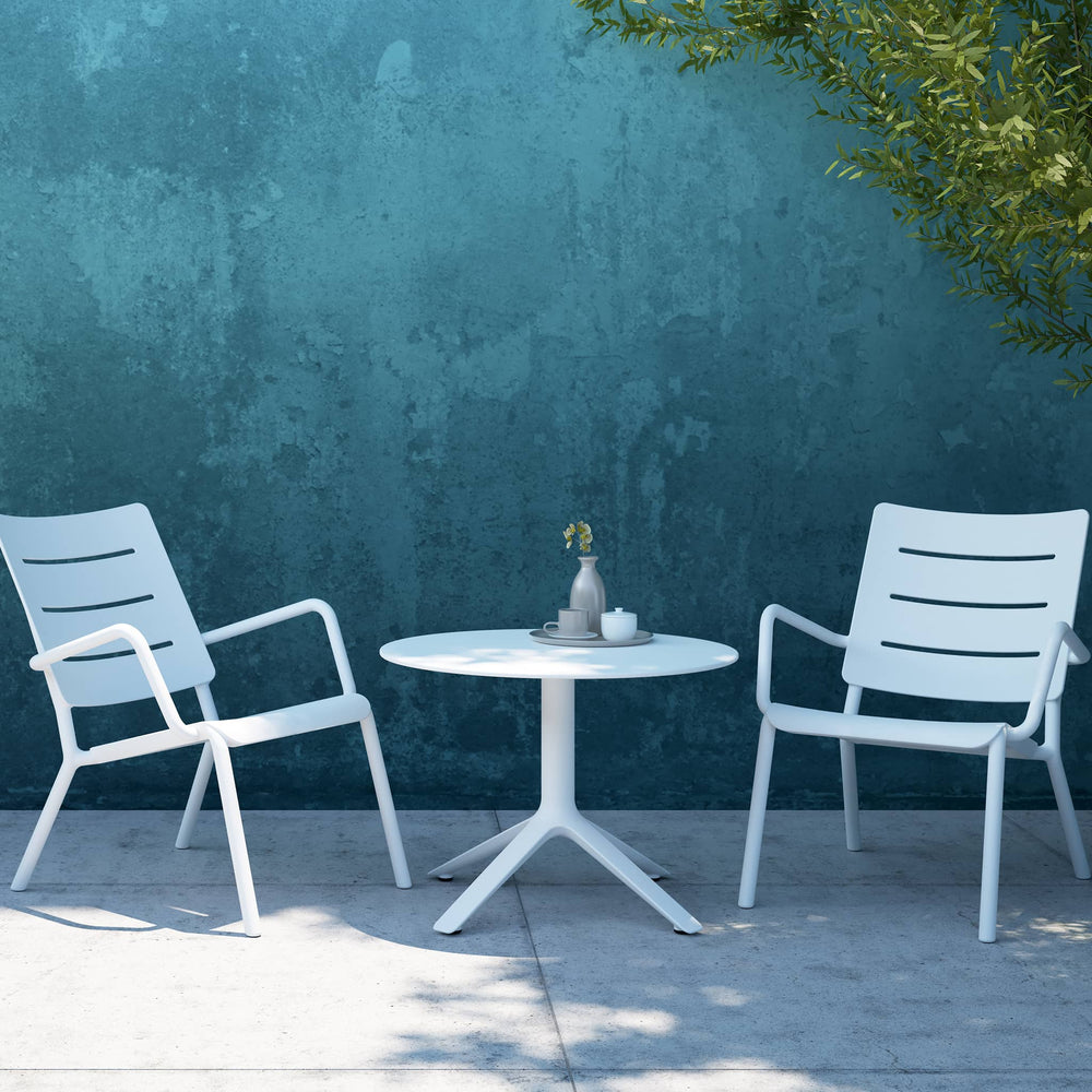 Table d'appoint ronde EEX<br> Utilisation intérieure et extérieure