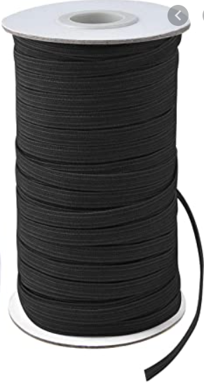 Braided Elastic 1/4" (6mm)