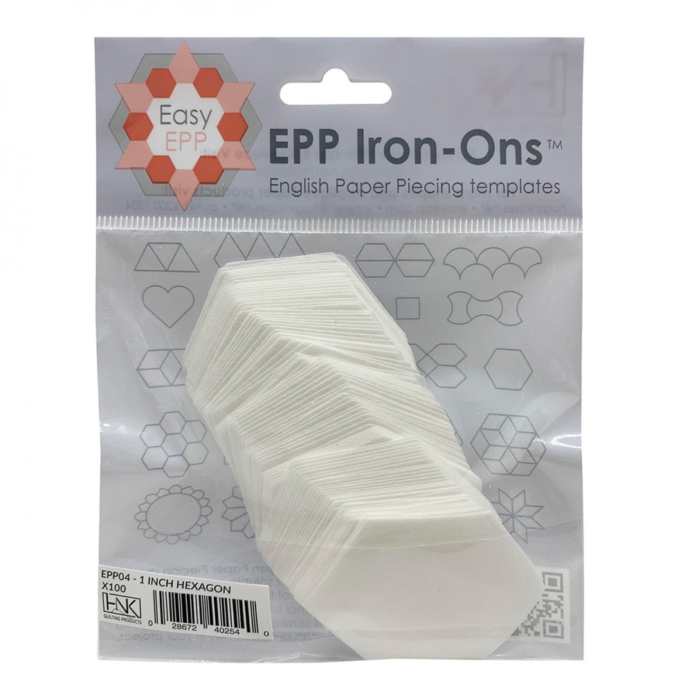 1" Hexie x 100 Pack - Iron On - Dissolvable — Cottage Quilting Ltd.