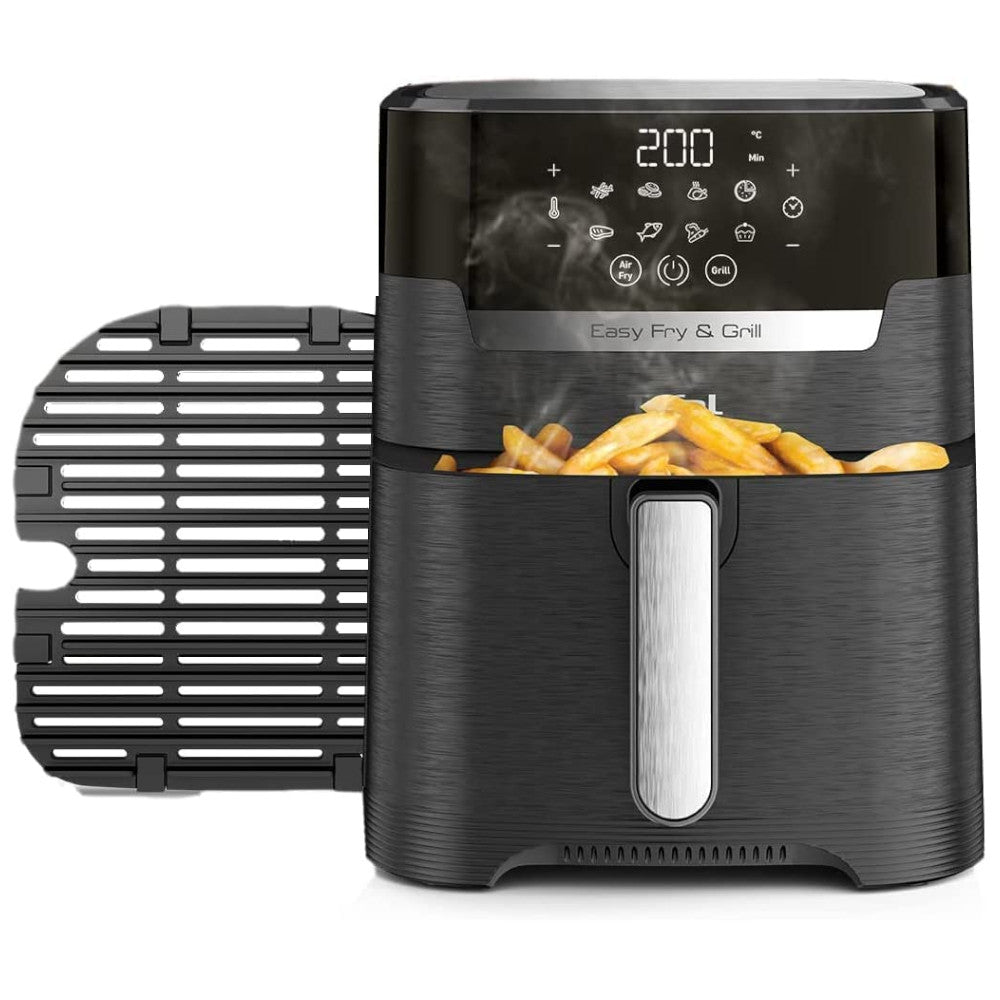 T-FAL EY505850 Easy Fry Air Fryer & Grill 2-en-1 XL Friteuse à air