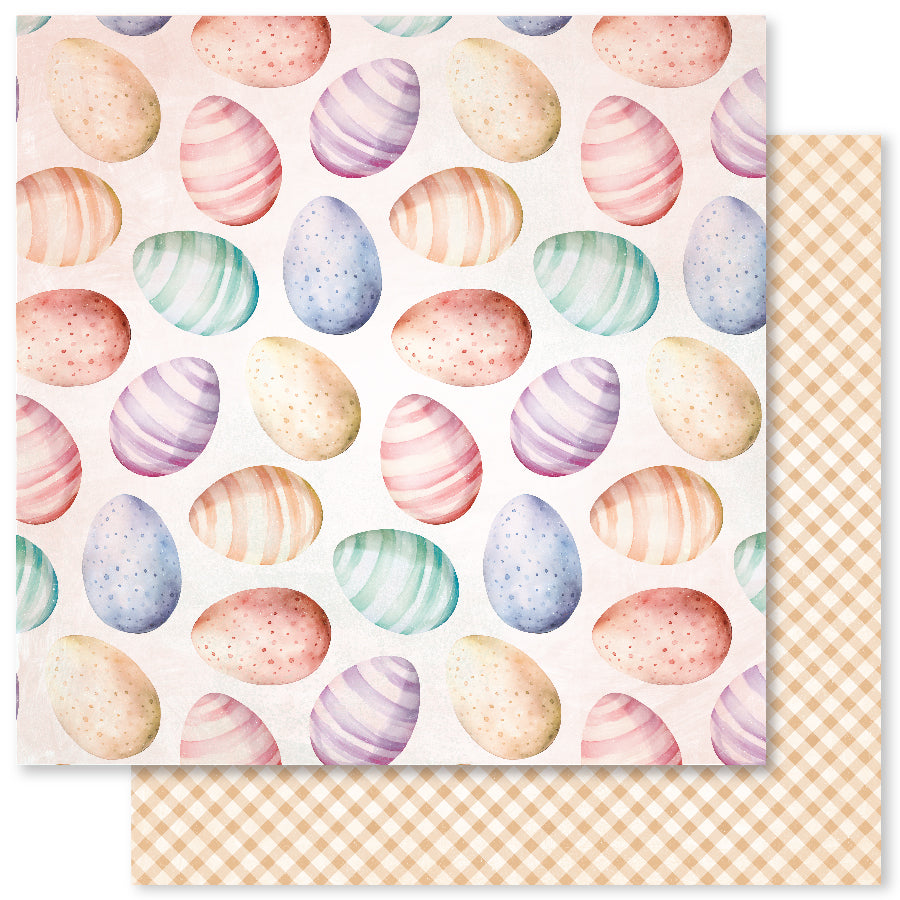 Easter Memories Basics C 12 x 12 Paper (12 pc Bulk Pack) 33999 — Ecstasy Crafts