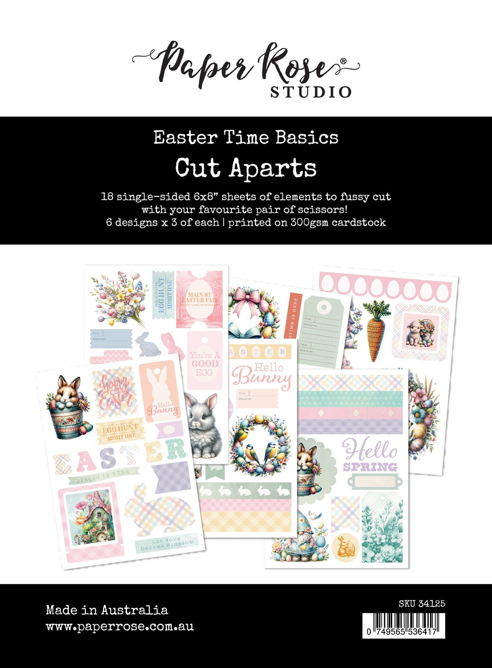 Easter Time Basics Cut Aparts 34125