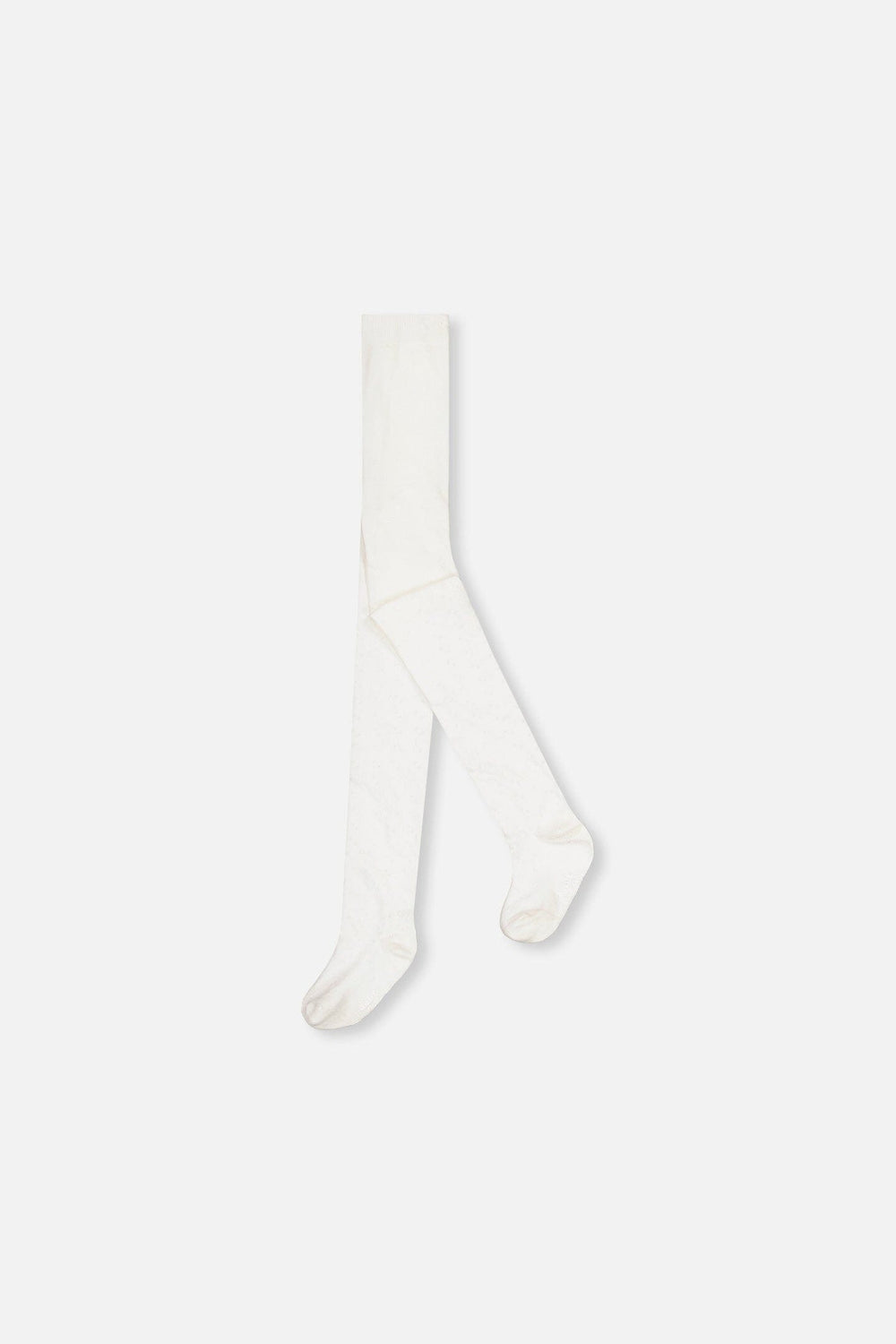 Cable Tights Off White