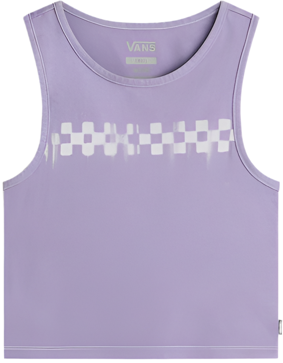 Débardeur ajusté Vans « Checkerboard » - Lilas délavé (pour femmes)
