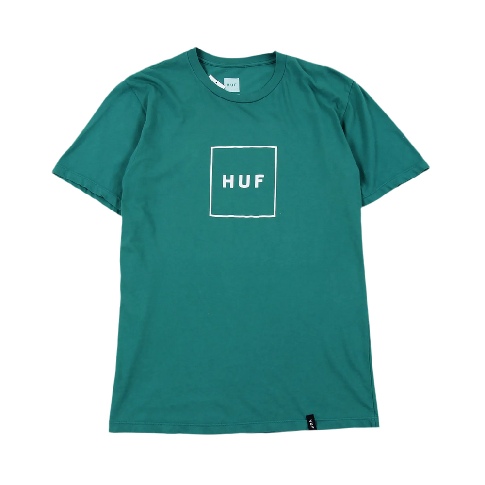 T-shirt HUF 'Box Logo' - Vert forêt