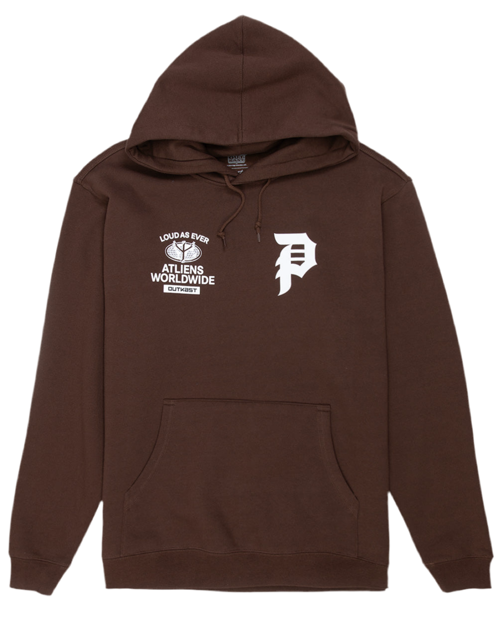 Primitive X Outkast 'Glow' Hoodie - Brun