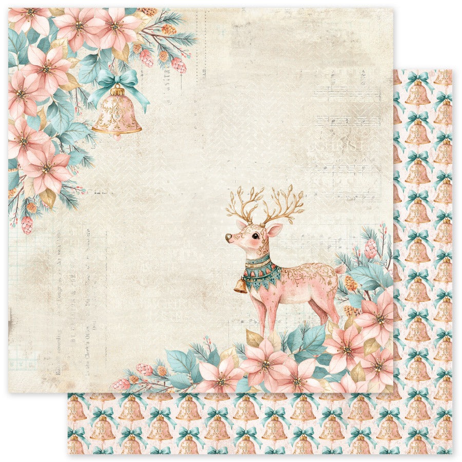 Papier Noël Conte de fées B 30,5 x 30,5 cm (Lot de 12) 35190