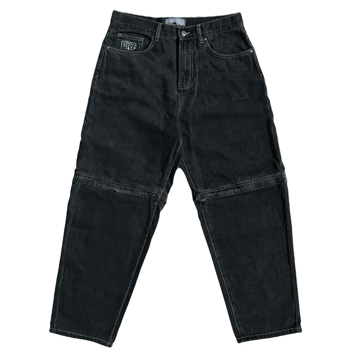 Frosted Skateboards 'Transformer' Baggy Jeans - Black